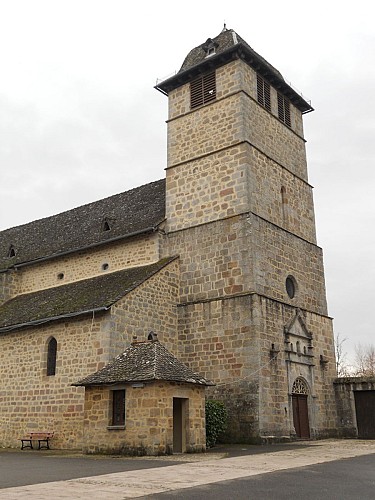 Eglise et village de Rouffiac