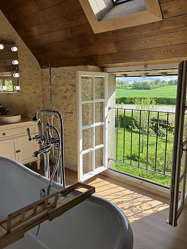 vue depuis la chambre 1