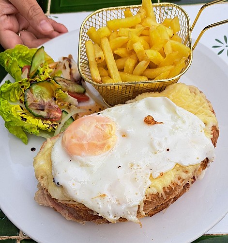 La Café de Charroux_Croque Madame