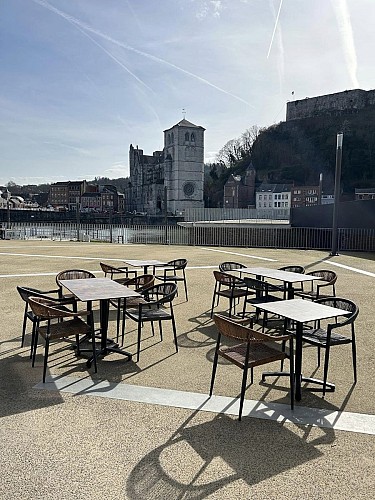 Brasserie esplanade vue