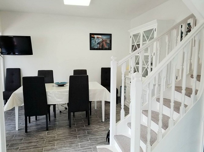 Salle à manger La maison du Hôme à Varaville