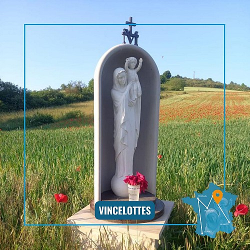 Oratoires de Vincelottes - M de Marie