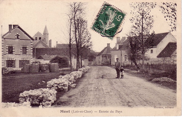Entrée du bourg venant de Blois