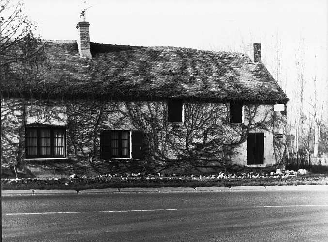 Plaque de crue au Cavereau
