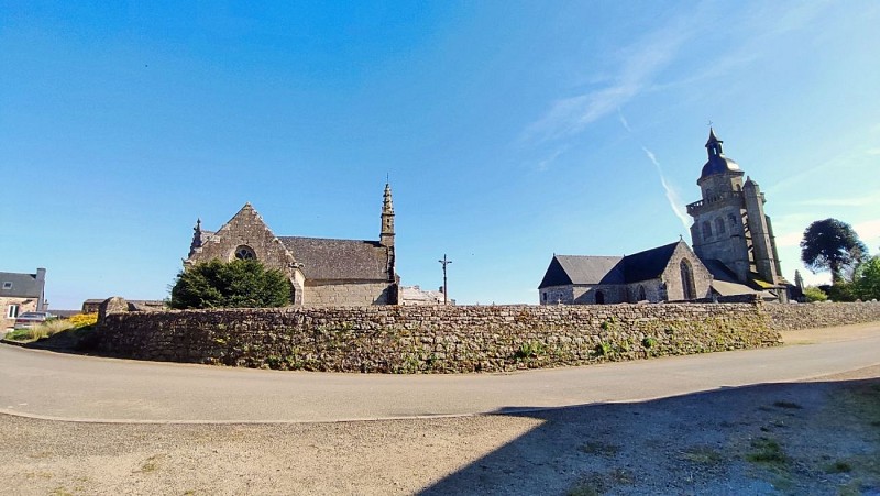 Chapelle et église Saint Gilles Pligeaux