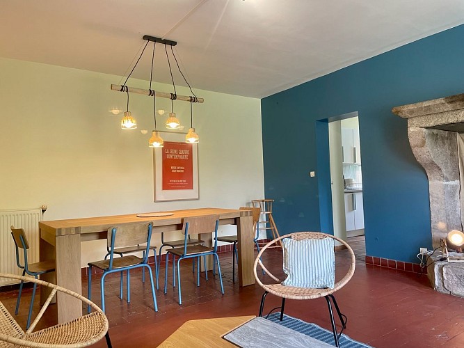 coin repas maison de la ferme