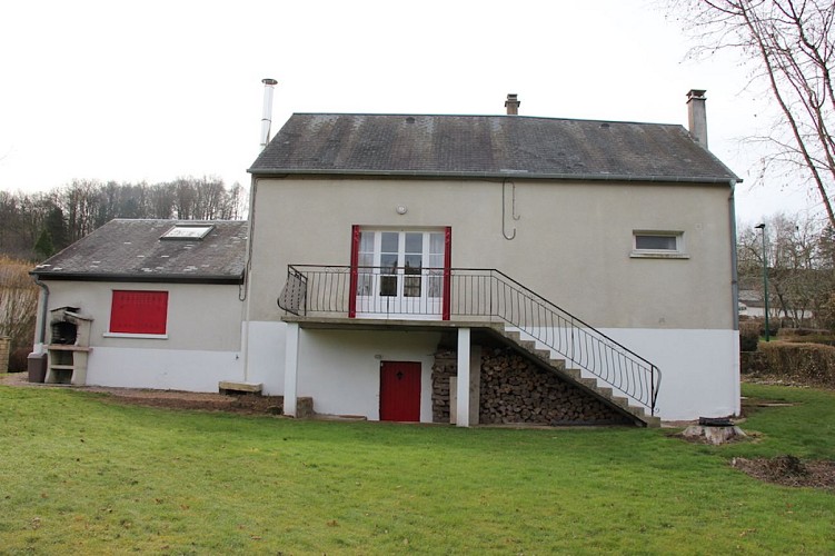 Maison vue sur le  lac