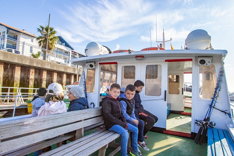 Initiation pêche en mer - Semaines des Enfants -  Hendaye Tourisme-2