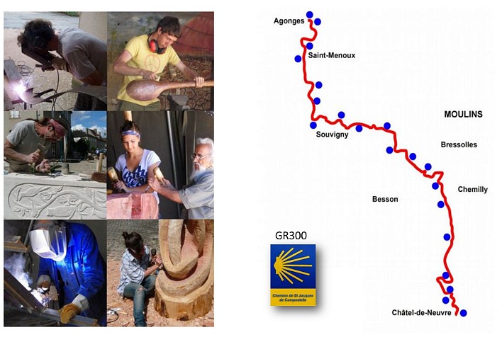 Chemin de Saint-Jacques de Compostelle - GR®300