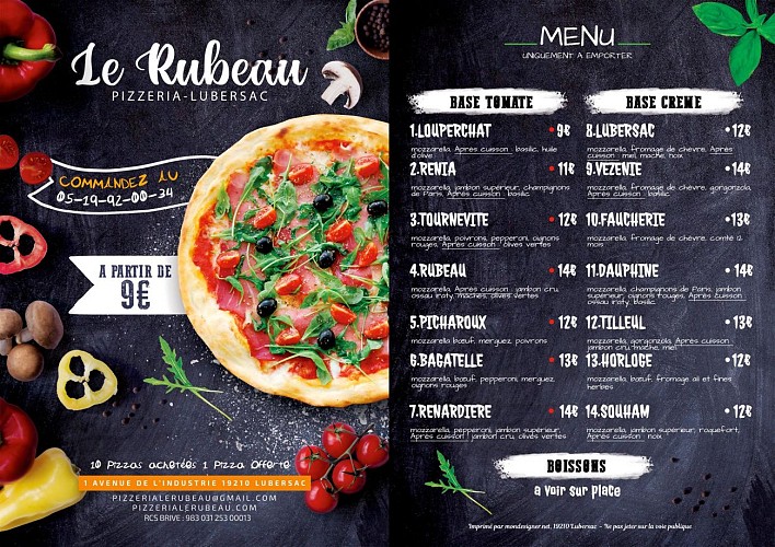 Pizzeria le Rubeau