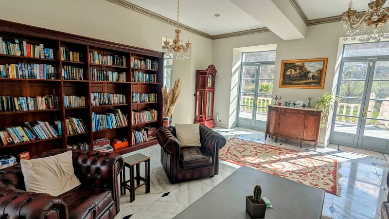 Chateau Roquehort salon lecture