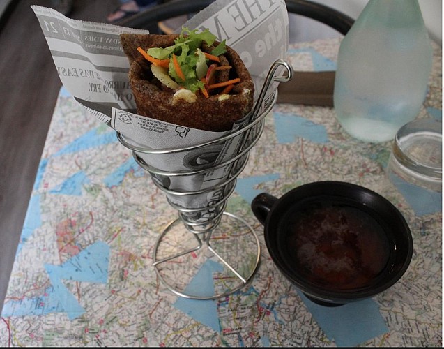 mam korydwen - crêpe en cornet