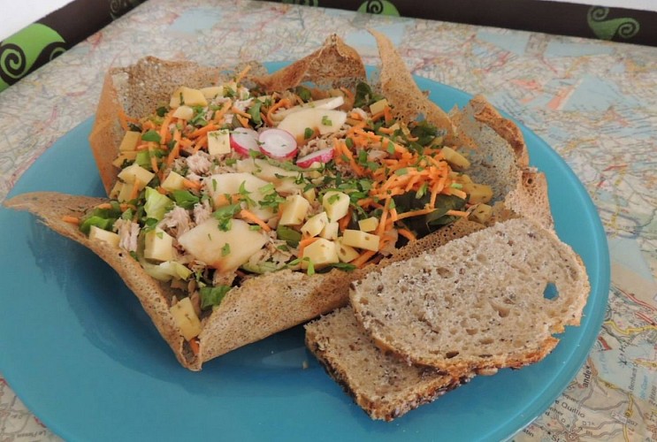 Restaurant Mam Korydwen - Pau - galette salée