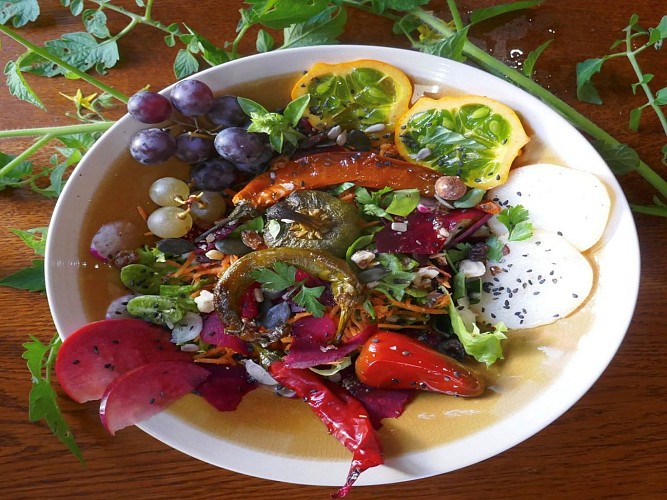 Morlanne Lutrin Gourmand plat crédit Lutrin Gourmand