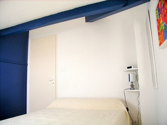 chambre 1 Après peinture poutres