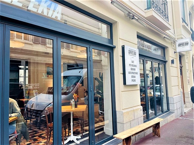 Coffee Ekia Biarritz devanture 2