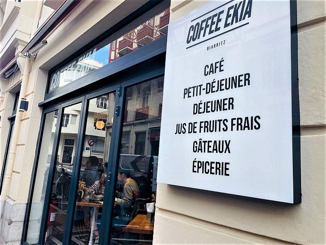 Coffee Ekia Biarritz devanture 1