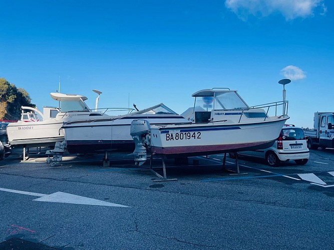 Harremanak Biarritz vue port 1