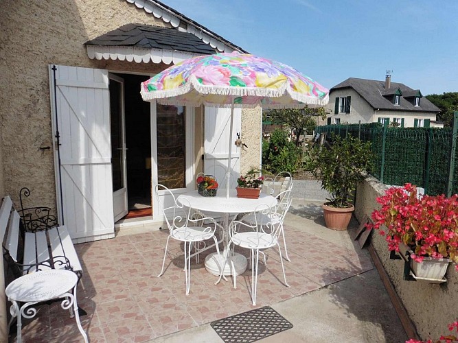 Gite des fleurs - entrée