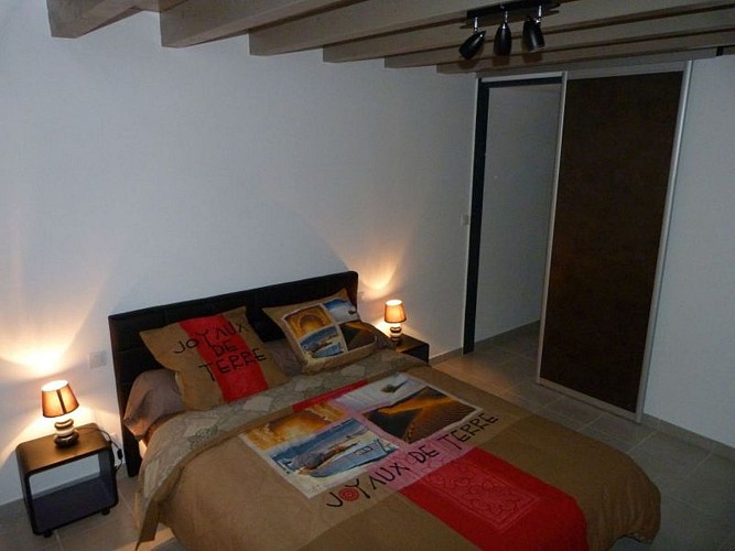 Location Arhancet - Chambre lit double iles - Bussunarits