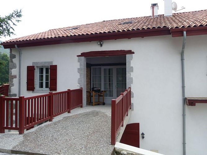 Location Arhancet - Façade - Bussunarits