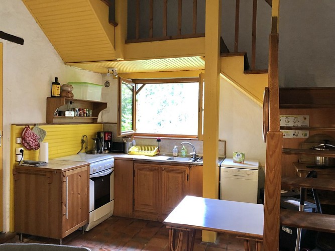 Gîte les Communs - Côté jardin