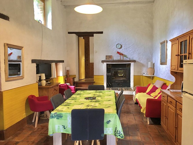 Gîte les Communs - Côté jardin