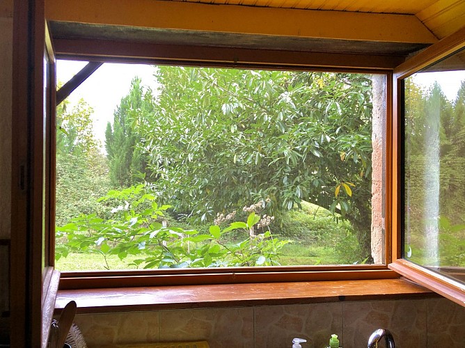 Gîte les Communs - Côté jardin