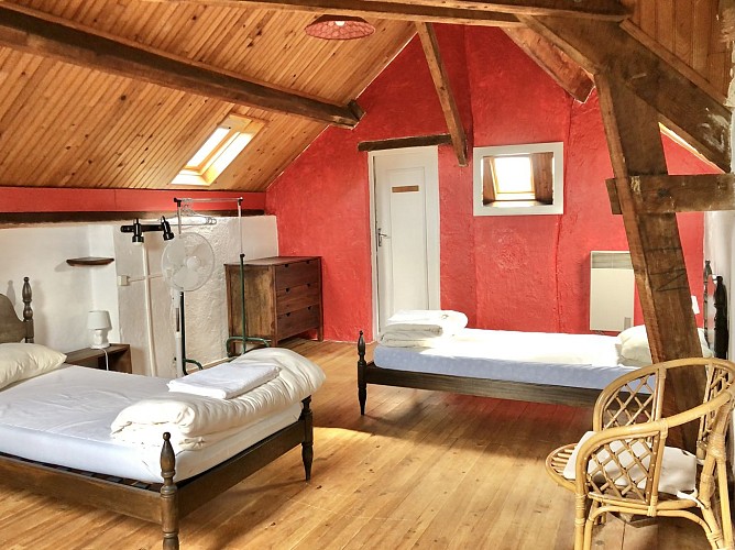 Gîte les Communs - Côté jardin