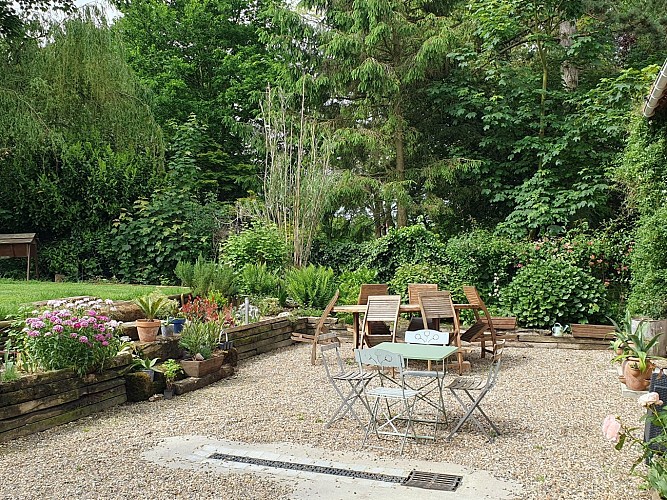 Clos Almahe - Terrasse