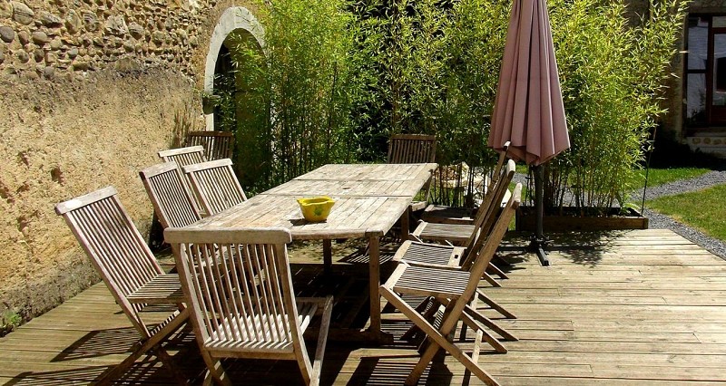 Gite de l'arche extérieur terrasse1