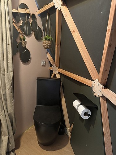 Géode étoilée en bord de Loire