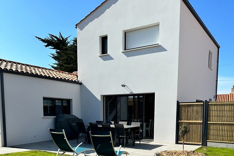 Maison de vacances neuve à Brétignolles sur Mer en Vendée