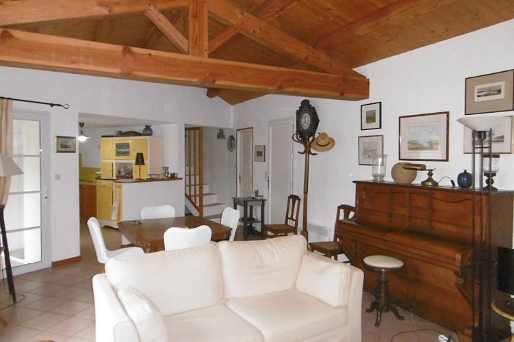 Maison de vacances avec agréable jardin  à Noirmoutier en l'île