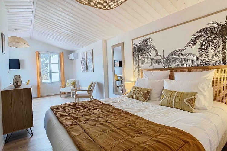 Chambre d'hôtes L'Anse Rouge à 150m de la plage de La Linière à Noirmoutier en l'Ile, Vendée