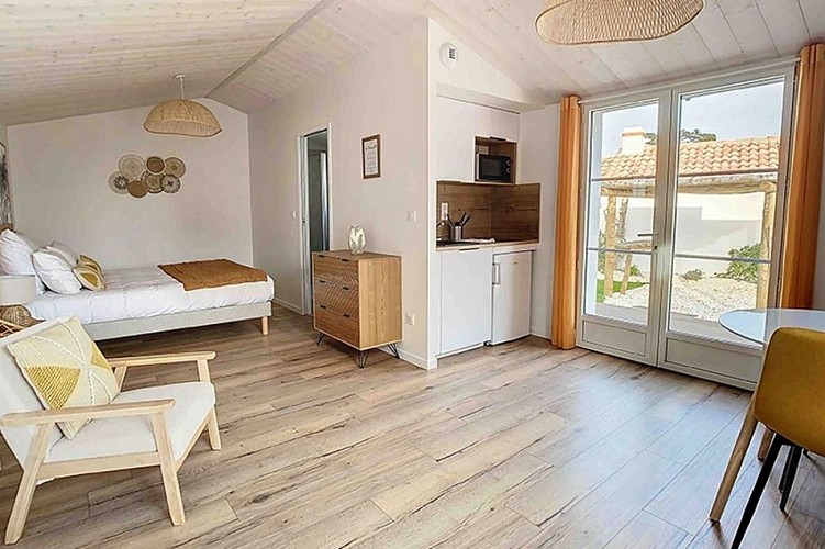 Chambre d'hôtes L'Anse Rouge à 150m de la plage de La Linière à Noirmoutier en l'Ile, Vendée