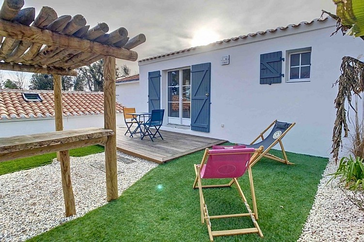 Chambre d'hôtes L'Anse Rouge à 150m de la plage de La Linière à Noirmoutier en l'Ile, Vendée
