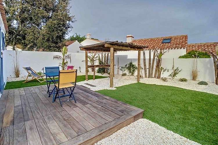 Chambre d'hôtes L'Anse Rouge à 150m de la plage de La Linière à Noirmoutier en l'Ile, Vendée