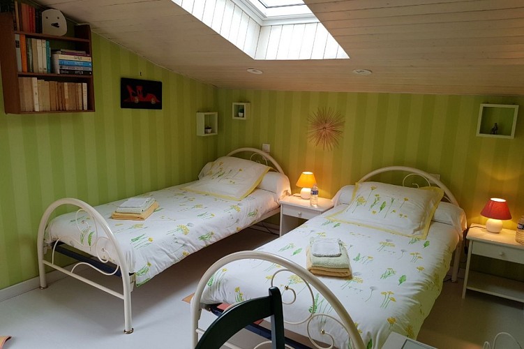 Chambre familiale à La Ripodière