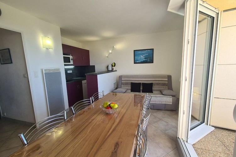 Appartement face à l'océan dans résidence avec piscine chauffée à Saint Jean de Monts en Vendée