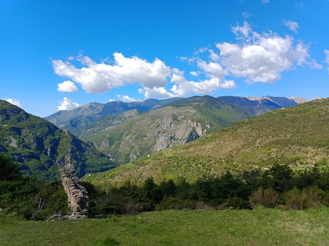 Vue sur la vallée