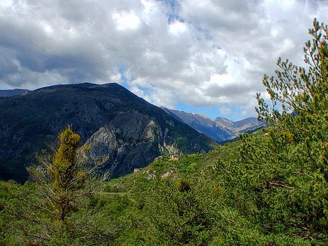 Vue sur la vallée
