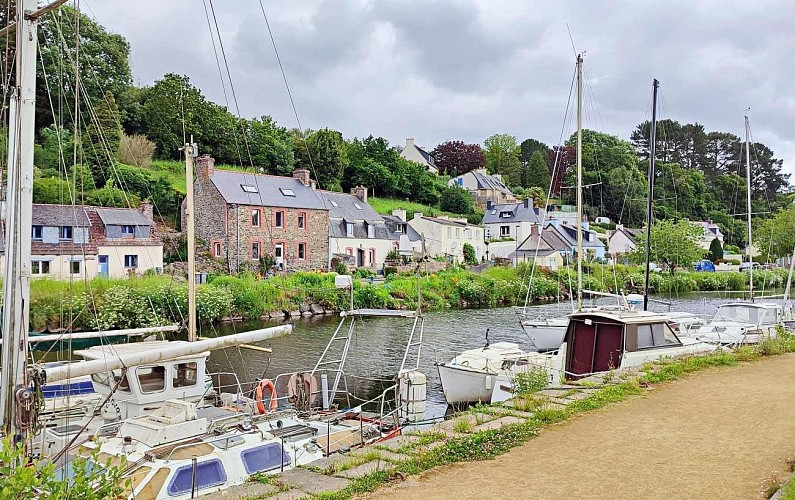 Le port sur la rive - Pontrieux