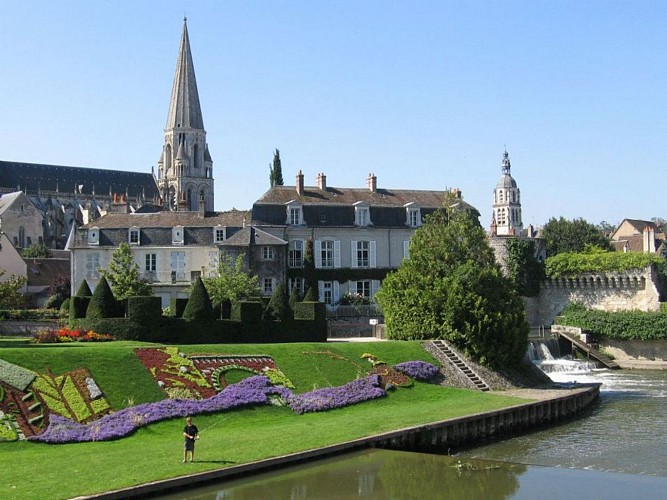 La pente des petits jardins à Vendôme