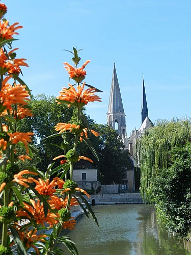 Le chevet de la Trinité à Vendôme