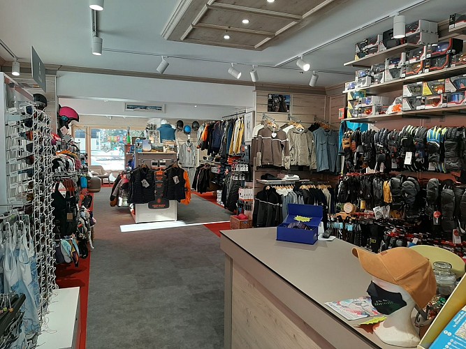 Magasin Brun Sports et location de vélo