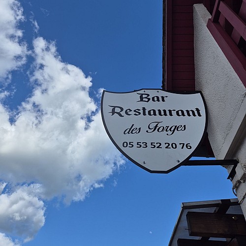 restaurant forges panneau