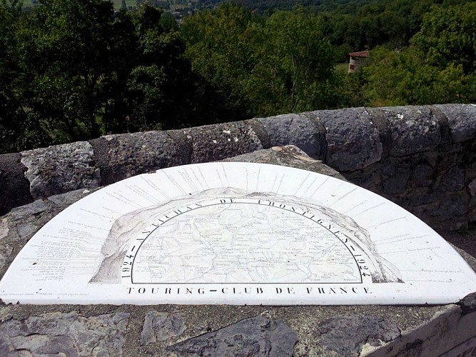 TABLE D'ORIENTATION DU BASTION DES FRONTIGNES