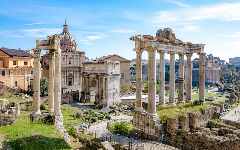 Hosted Entry to Colosseum, Palatine Hill & Roman Forum