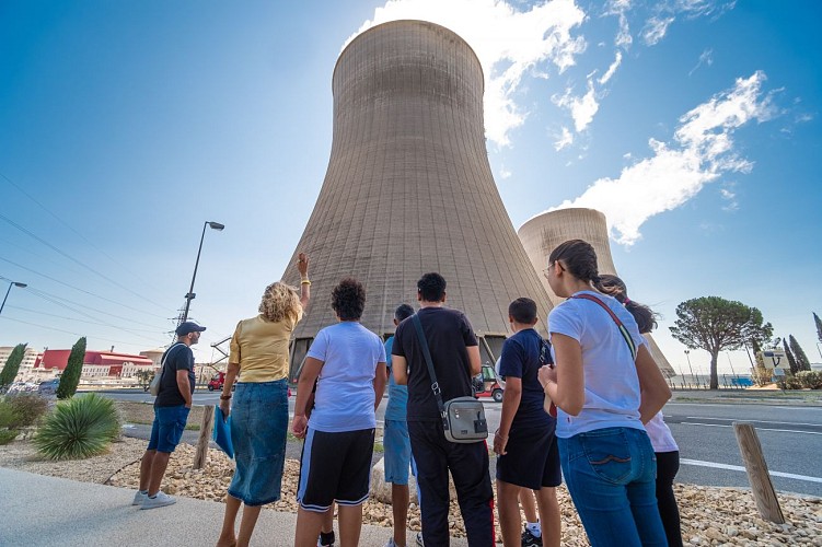 Outdoor guided tour of the Power Plant